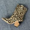 Bottines Léopard Femme Montantes