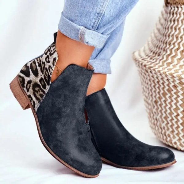 Bottines Léopard Tendances