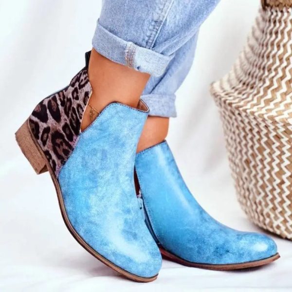 Bottines Léopard Tendances