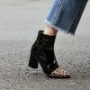 Bottines Léopard Vinyles