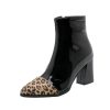 Bottines Léopard Vinyles