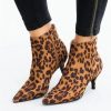 Bottines Motif Léopard