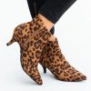 Bottines Motif Léopard