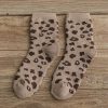 Chaussettes Léopard Courtes
