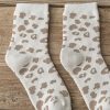 Chaussettes Léopard Courtes