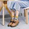 Chaussettes Léopard Transparentes Orange