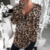 Chemisier Femme Léopard Chic Beige