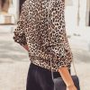 Chemisier Femme Léopard Classique