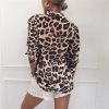 Chemisier Femme Motif Léopard