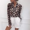 chemisier leopard femme elegance everyday