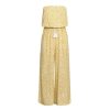 Combinaison Léopard Bustier Jaune