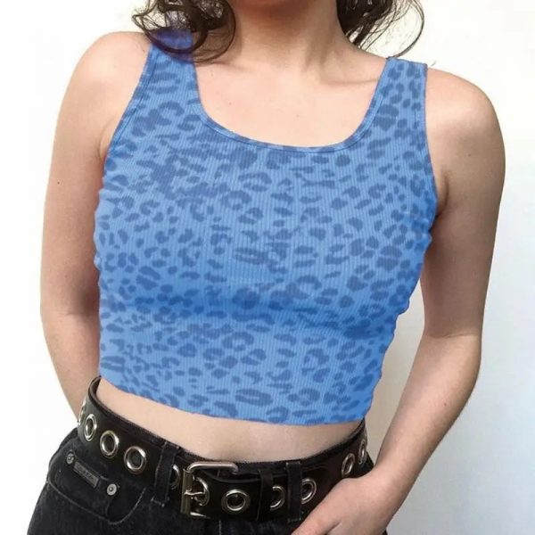 Crop Top Léopard