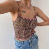 Crop Top Léopard Tendance