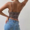Crop Top Léopard Tendance