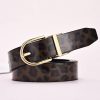 ceinture leopard chic noir