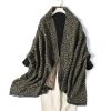 Écharpe Femme Motif Léopard Tendance