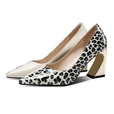 Escarpins Léopard Original Beige