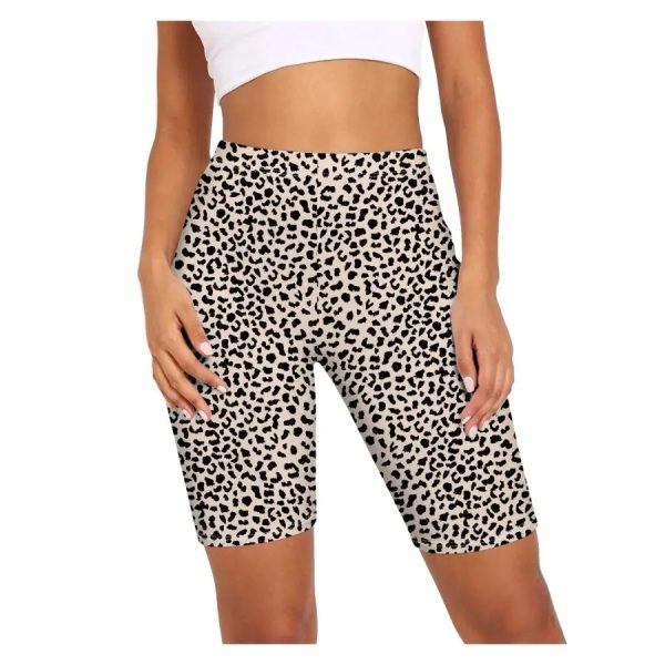 Legging Cycliste Léopard