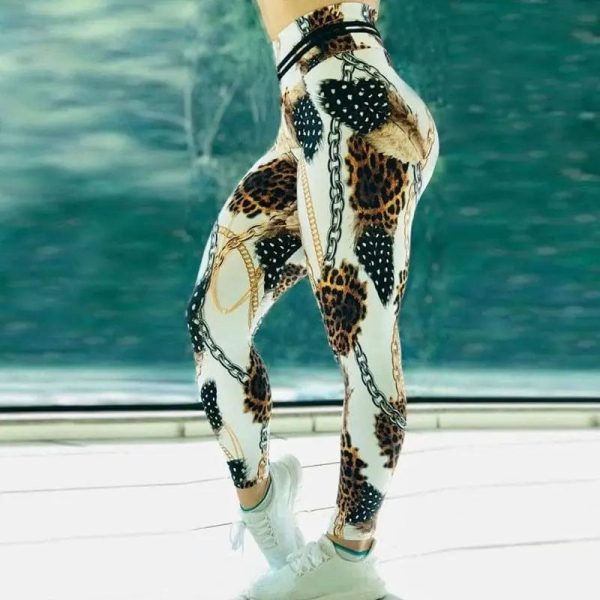 Legging de Sport Léopard
