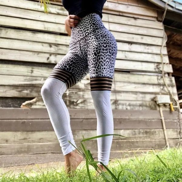 Legging de Sport Léopard Running