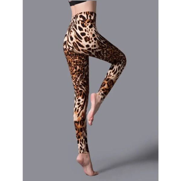 Legging Fitness Femme Léopard