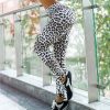 Legging Léopard Blanc