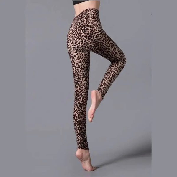 Leggings Léopard Beige