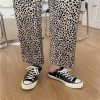 Pantalon Fluide Léopard Noué