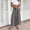 Pantalon Fluide Léopard Taille Haute