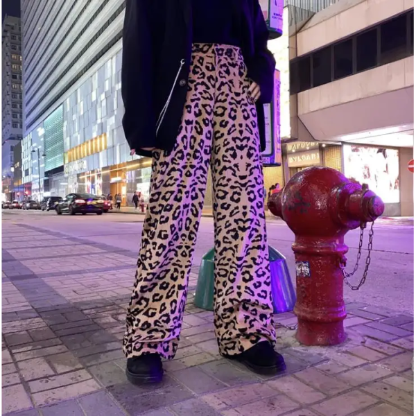 Pantalon Léopard Hiver
