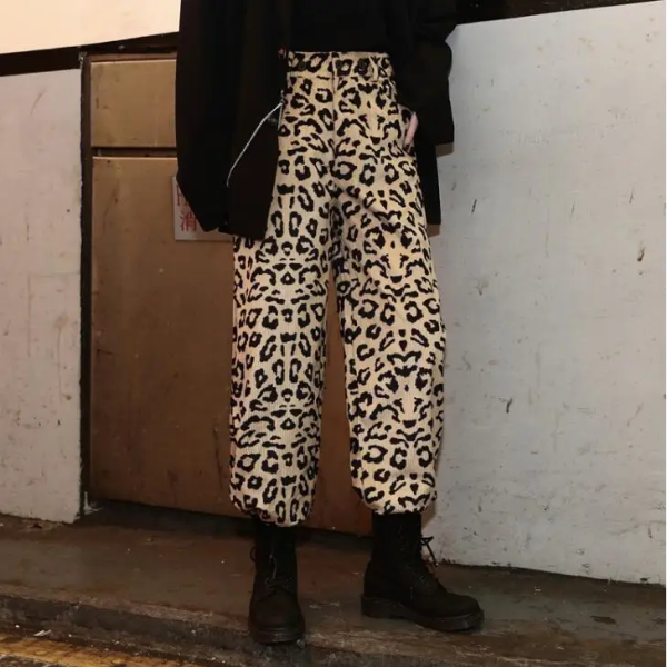 Pantalon Léopard Hiver
