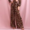 pantalon leopard large