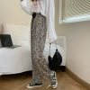 Pantalon Léopard Look Décontracté