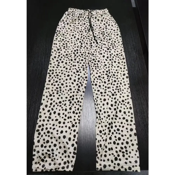 Pantalon Léopard Look Décontracté