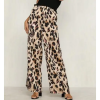 Pantalon Palazzo Imprimé Léopard