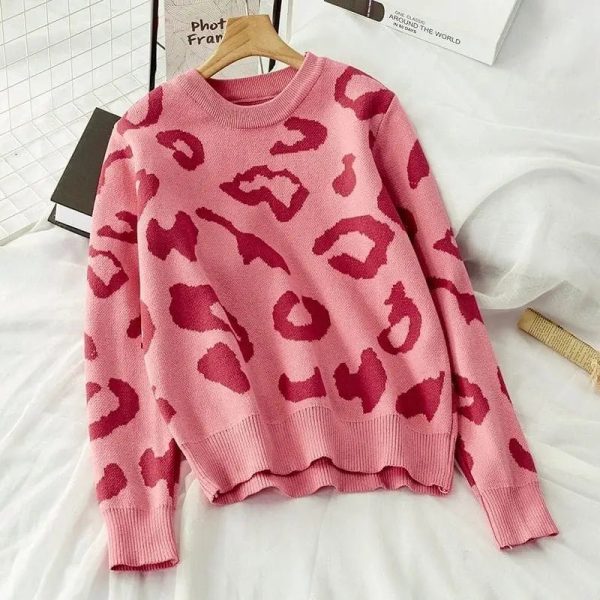 Pull Amour Léopard