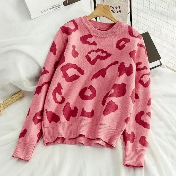 Pull Amour Léopard