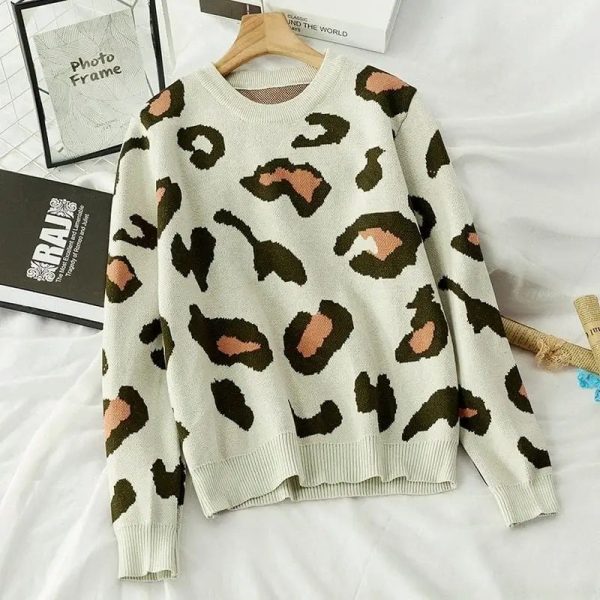 Pull Amour Léopard