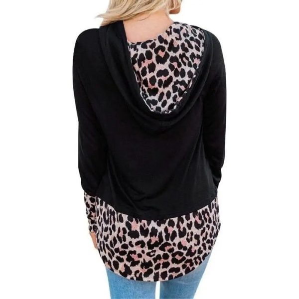 Pull Capuche Léopard