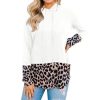 Pull Capuche Léopard