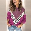 Pull Femme Imprimé Léopard Tendance