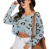 Pull Léopard Bleu