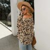 Pull Léopard Col Bardot