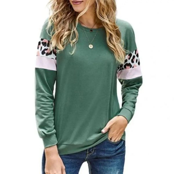 Pull Léopard Décontracté
