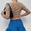 Pull Léopard Dentelle