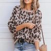 Pull Léopard Femme