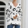 Pull Léopard Femme Hiver
