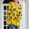 Pull Léopard Femme Hiver