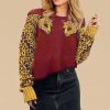 Pull Léopard Femme Sauvage