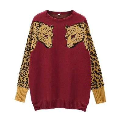 Pull Léopard Femme Sauvage